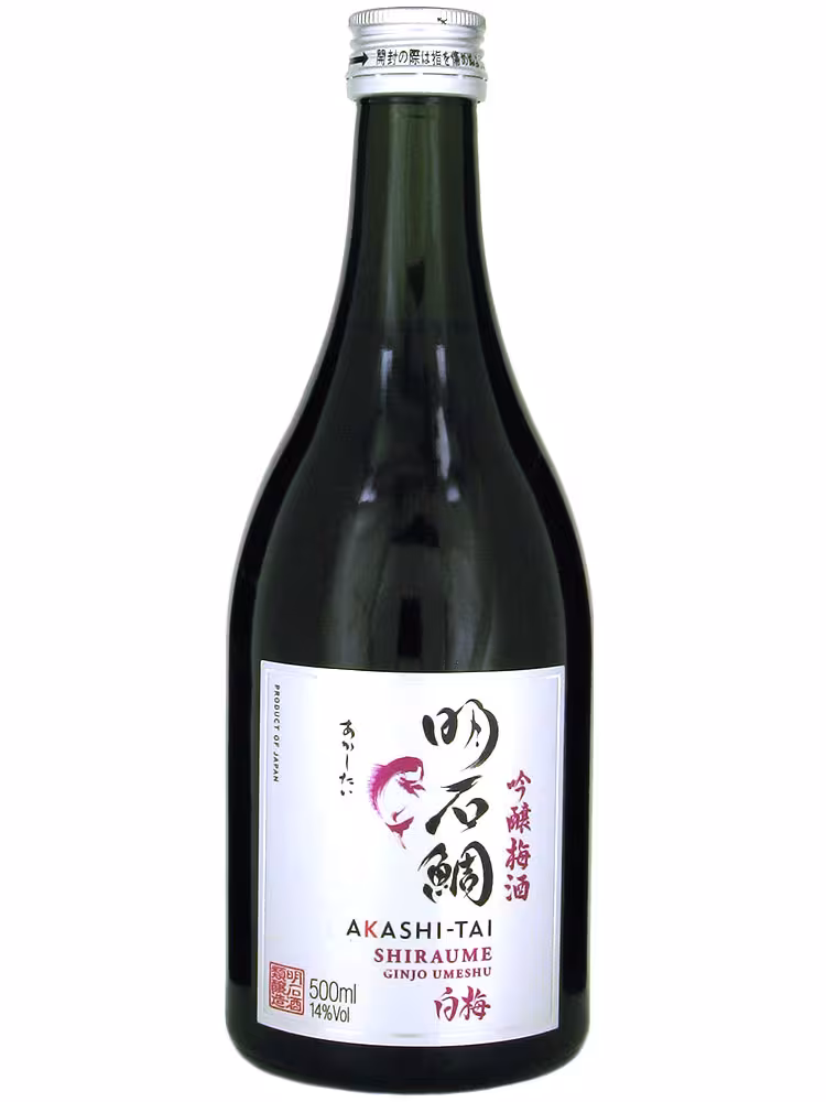 Akashi Shiraume Umeshu Plum Infused Sake 14% 50cl