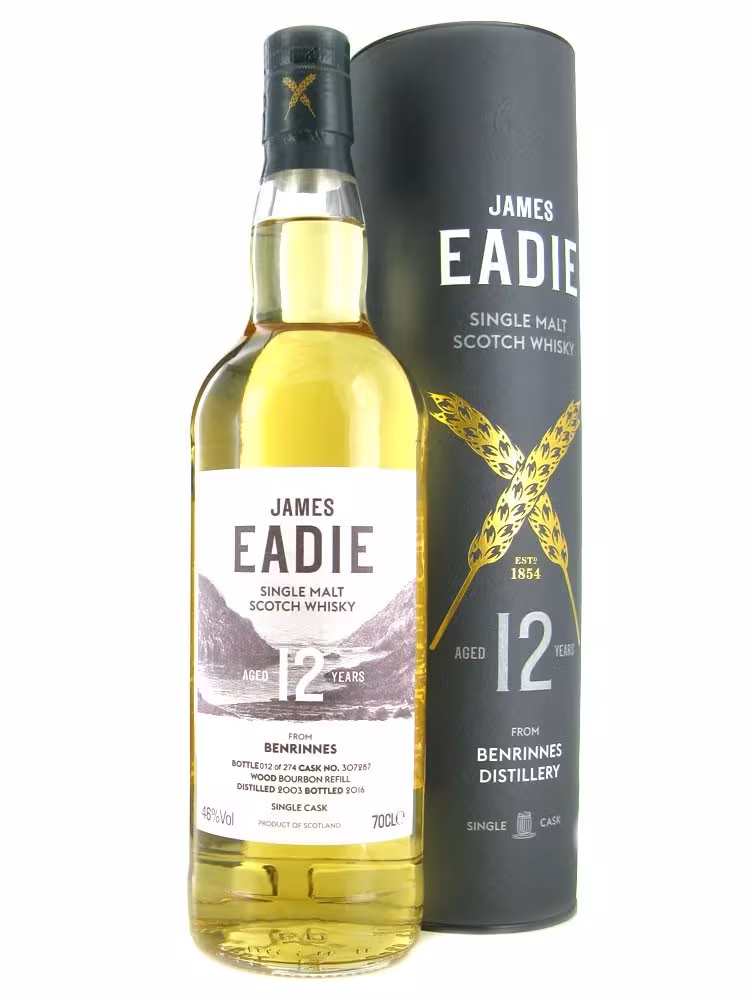 Benrinnes 2003 12 Year Old James Eadie Single Cask #307287 46% 70cl