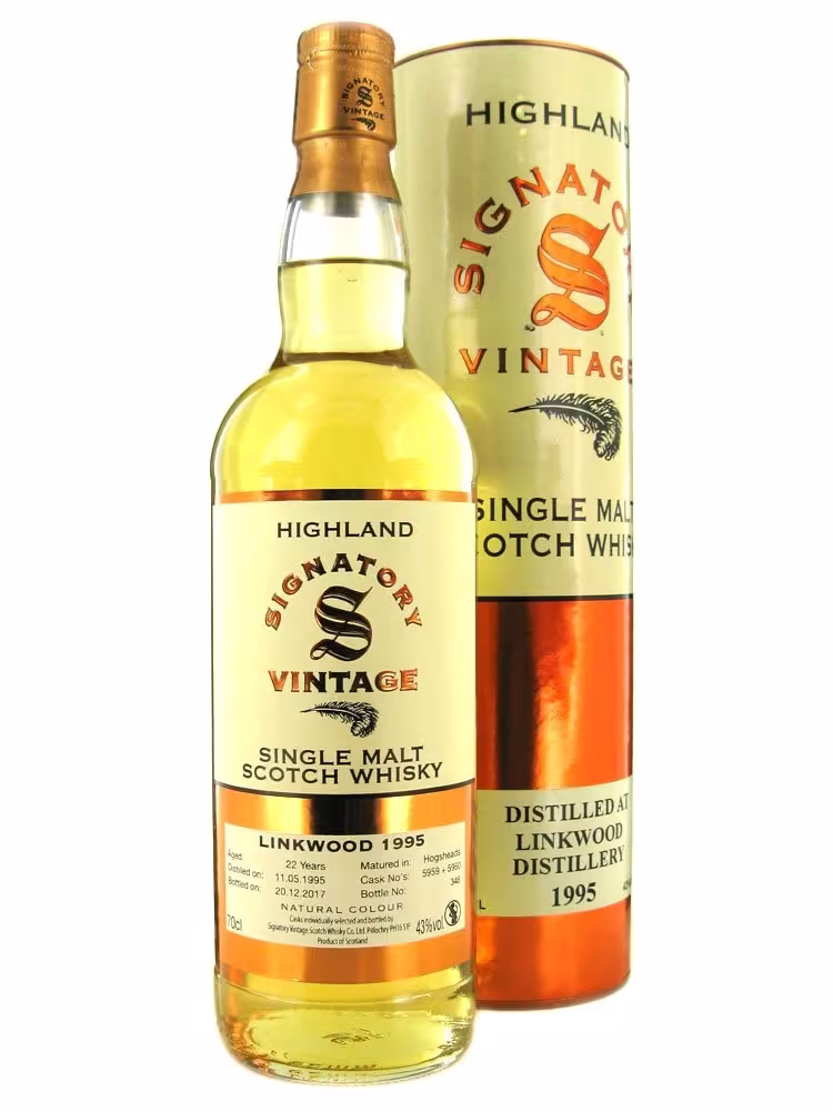 Linkwood 1995 16 Year Old Signatory 43% 70cl