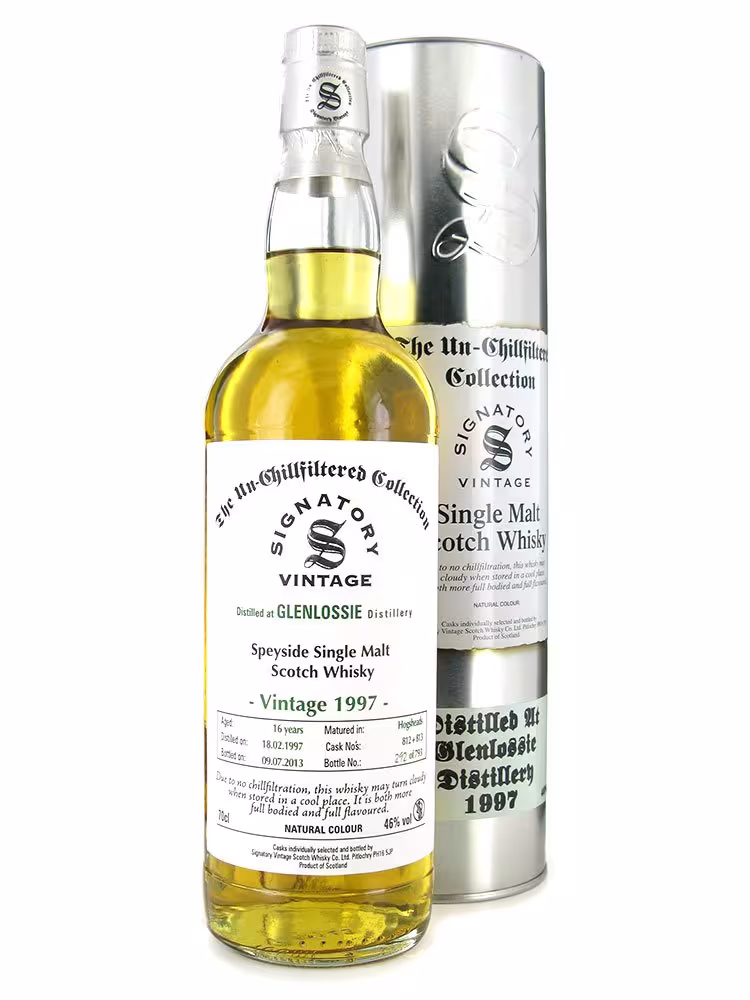 Glenlossie 1997 16 Year Old Signatory Vintage 46% 70cl