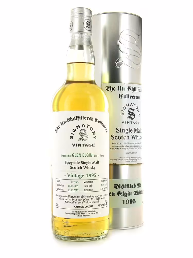 Glen Elgin 1995 17 Year Old Signatory 46% 70cl
