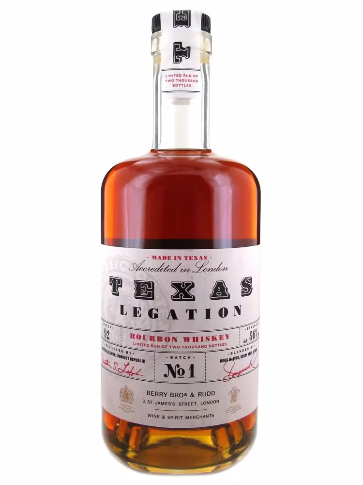 Texas Legation Bourbon 46% 70cl