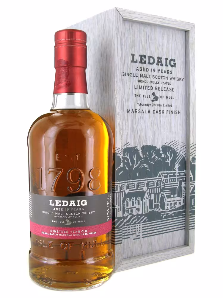 Ledaig 19 Year Old Marsala Finish 51% 70cl