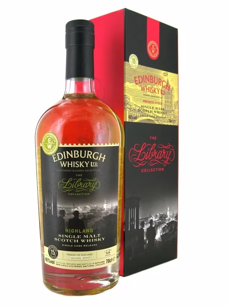 Ardmore 15 Year Old Edinburgh Whisky Library Collection 46% 70cl