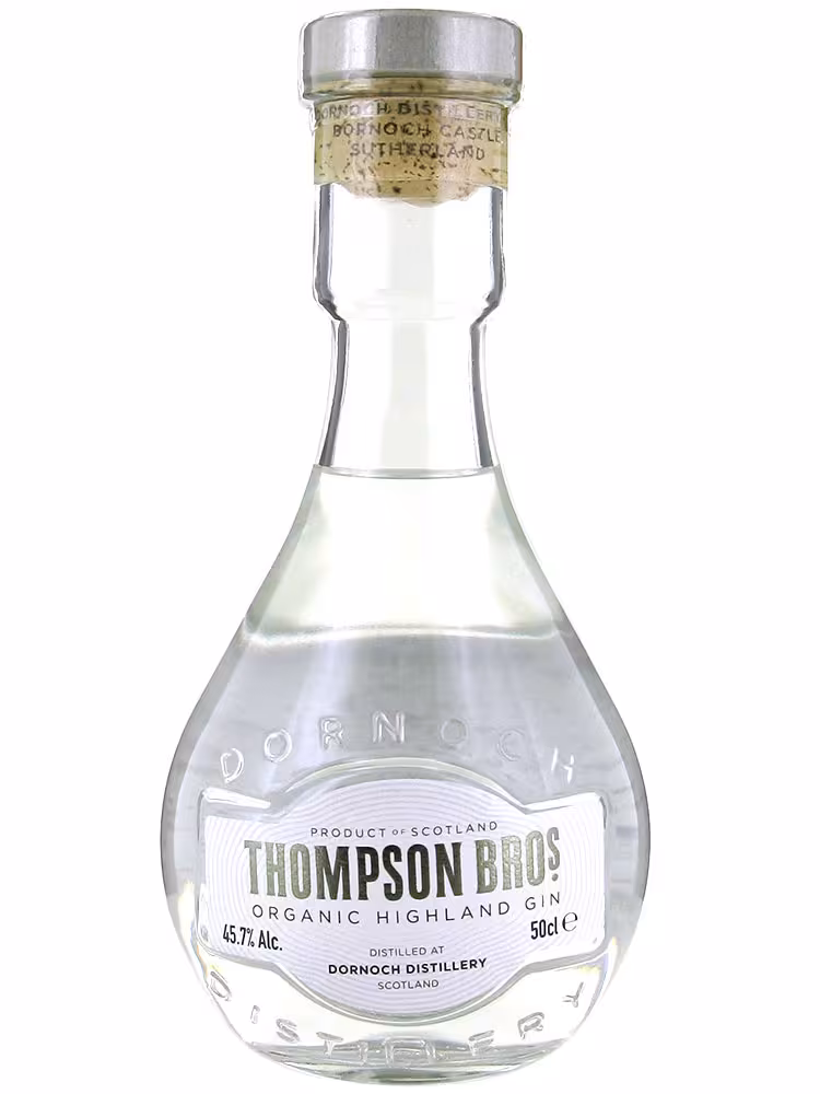 Thompson Bros Organic Highland Gin 45.7% 50cl