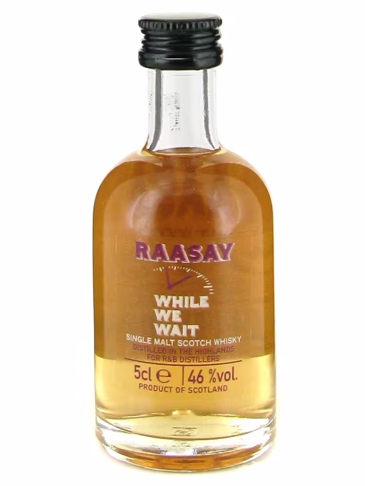 Raasay While We Wait Single Malt Whisky 46% 5cl