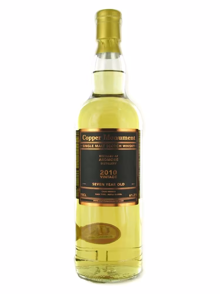 Ardmore 2010 Copper Monument Single Cask # 803521 61.2% 70cl