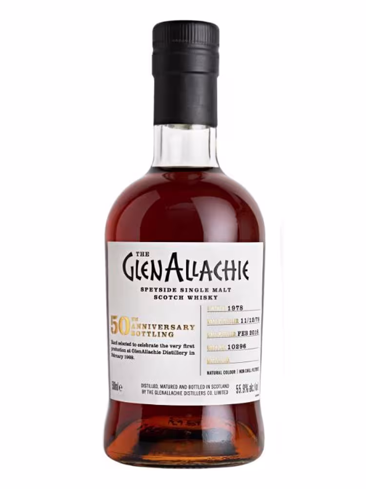 Glenallachie 1978 Cask # 10296 50th Anniversary Release 55.9% 50cl