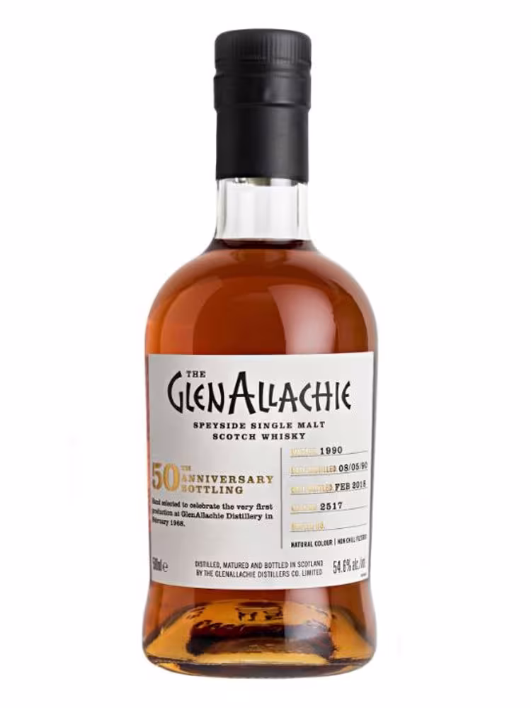Glenallachie 1990 Cask # 2517 50th Anniversary Release 54.6% 50cl