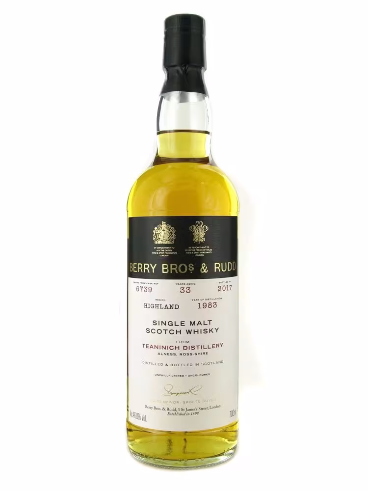 Teaninich 1983 Single Cask Berry Bros & Rudd 46% 70cl