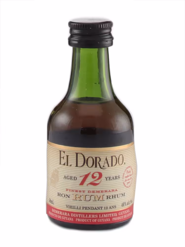 El Dorado 12 Year Old Rum 40% 5cl