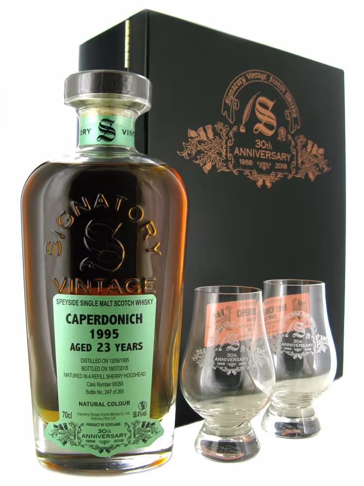 Caperdonich 1995 Cask #95050 Signatory 30th Anniversary 58.4% 70cl