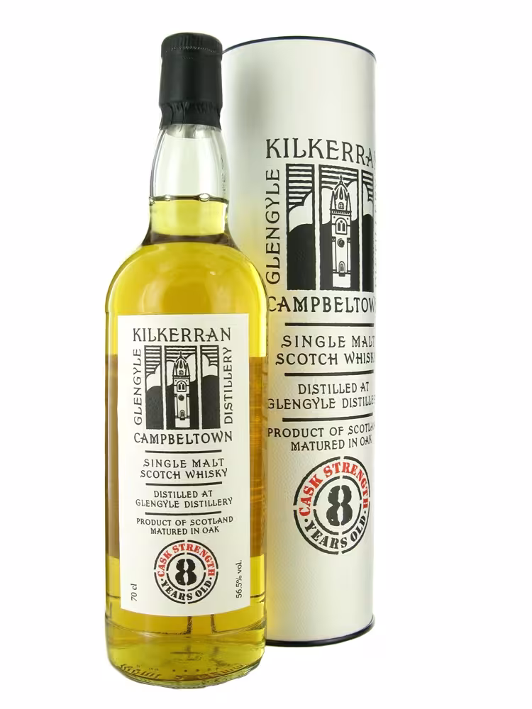 Kilkerran 8 Year Old Cask Strength 56.5% 70cl