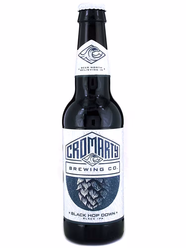 Cromarty Black Hop Down Black IPA Bottle 7.2% 33cl