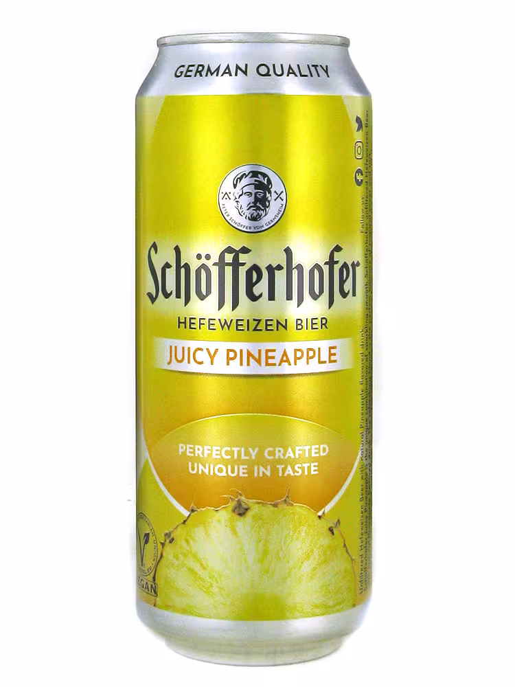 Schofferhofer Juicy Pineapple 2.5% Can 50cl