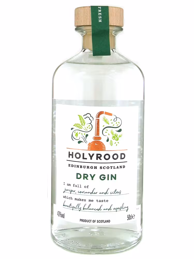 Holyrood Dry Gin 43% 50cl