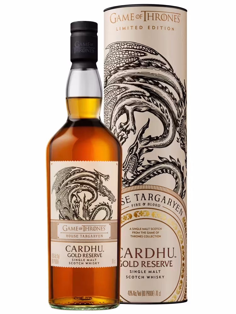 Cardhu Gold Reserve House Targaryen 40% 70cl