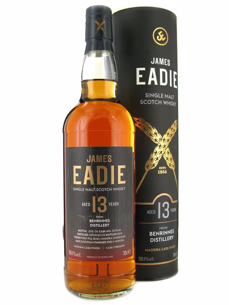 Benrinnes 13 Year Old James Eadie Bual Madeira Finish 56.1% 70cl