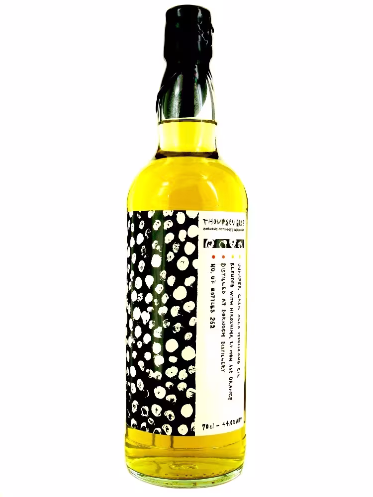 Thompson Bros Juniper Cask Aged Gin 44% 70cl