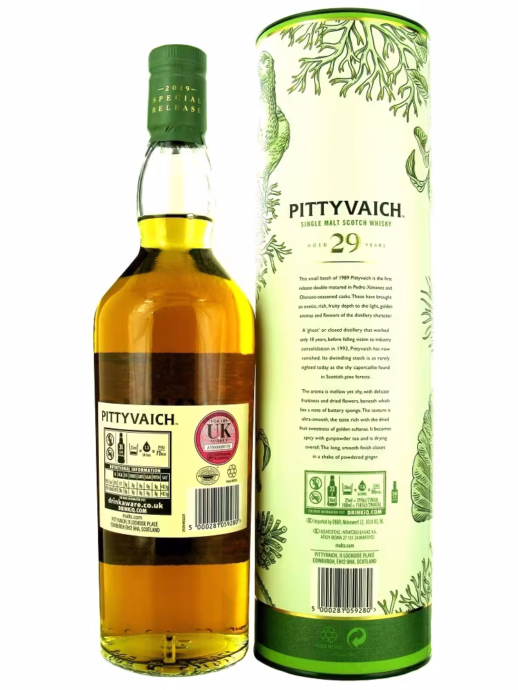 Pittyvaich 29 Year Old 51.4% 70cl