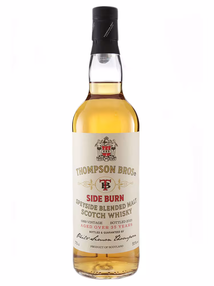 Side Burn 1989 35 Year Old Thompson Bros 51% 70cl