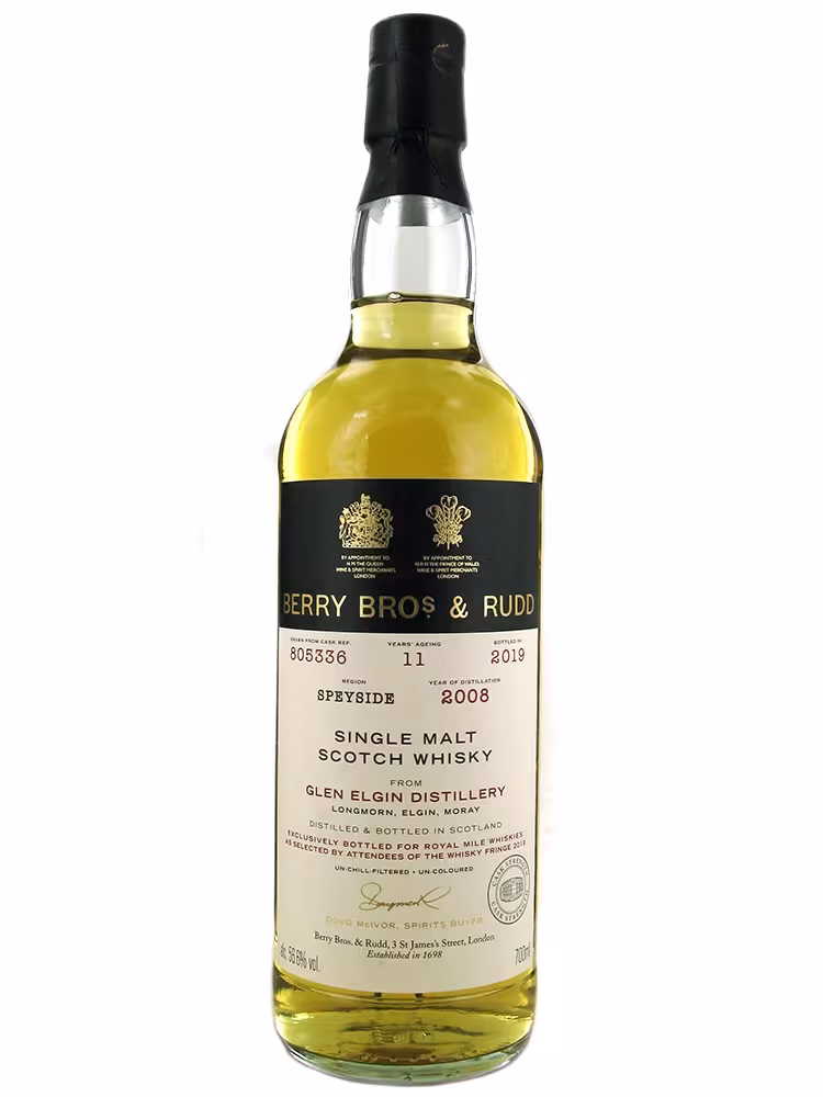 Glen Elgin 2008 Berry Bros & Rudd RMW Exclusive 56.6% 70cl