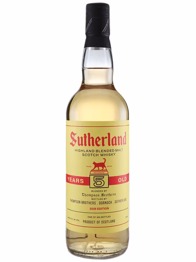 Sutherland 5 Year Old Blended Malt Thompson Bros 2025 48.5% 70cl
