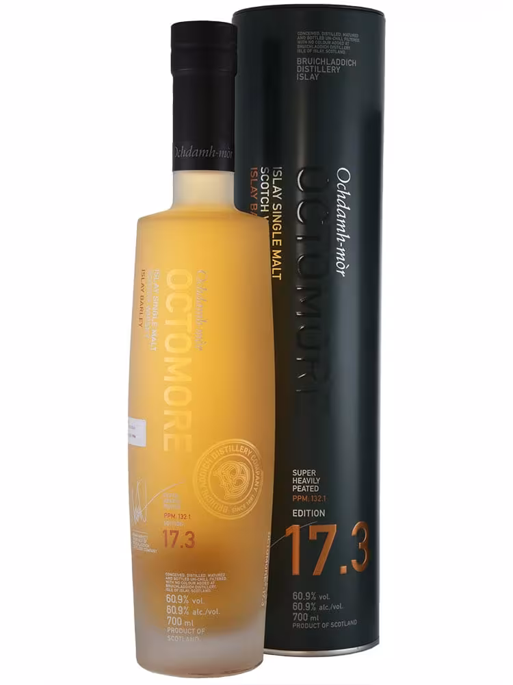 Octomore 17.3 5 Year Old Islay Barley 60.9% 70cl
