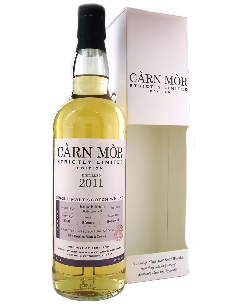 Ruadh Maor (Glenturret) 2011 8 Year Old Carn Mor 47.5% 70cl