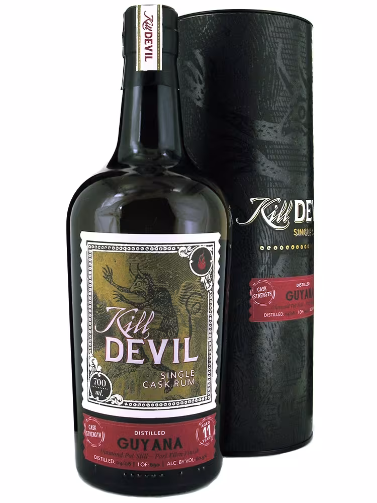 Diamond Distillery Pot Still Rum 2008 11 Year Old Port Ellen Cask Finish Kill Devil 60.9% 70cl