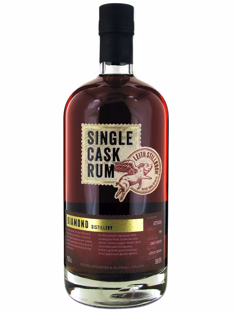 Diamond 2003 15 Year Old Rum Leith Stillroom 59.8% 70cl