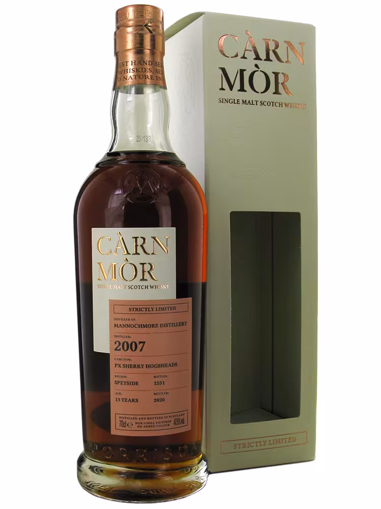 Mannochmore 2007 13 Year Old Carn Mor 47.5% 70cl