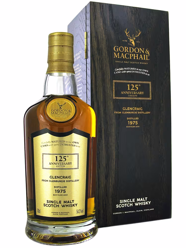Glencraig 1975 Gordon & Macphail 125th Anniversary 54.2% 70cl