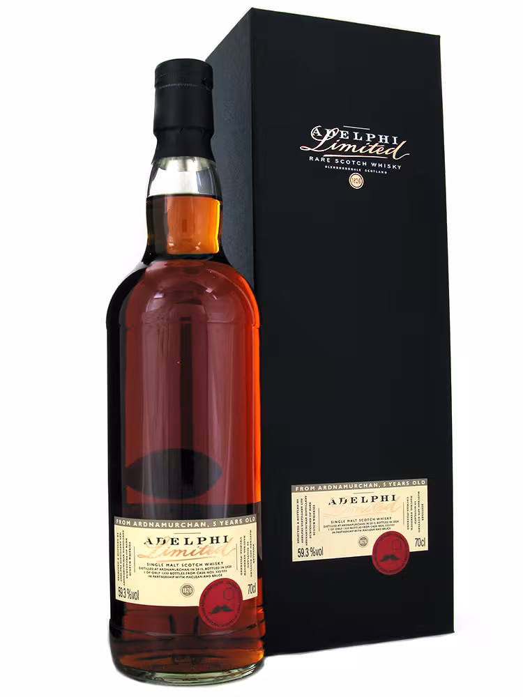 Ardnamurchan 2015 5 Year Old Maclean & Bruce 59.3% 70cl