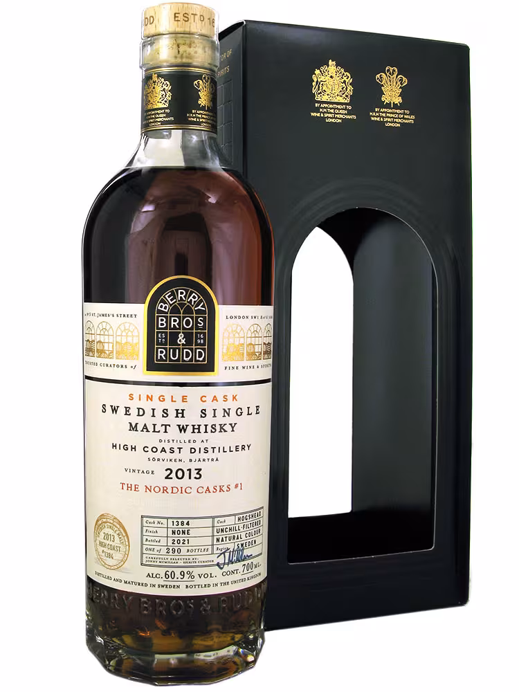High Coast 2013 Berry Bros & Rudd Nordic Casks 1 60.9 70cl