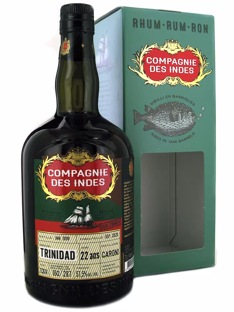 Caroni 1998 22 Year Old Compagnie Des Indes 57.5% 70cl