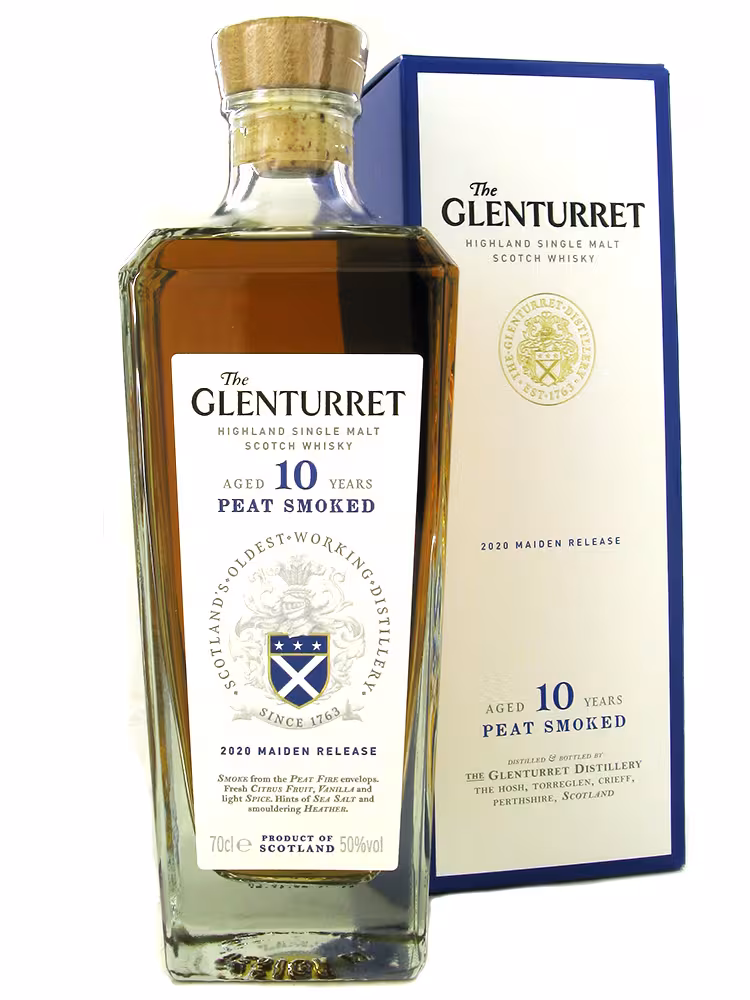 Glenturret 10 Year Old Peat Smoked 2020 Release 50% 70cl
