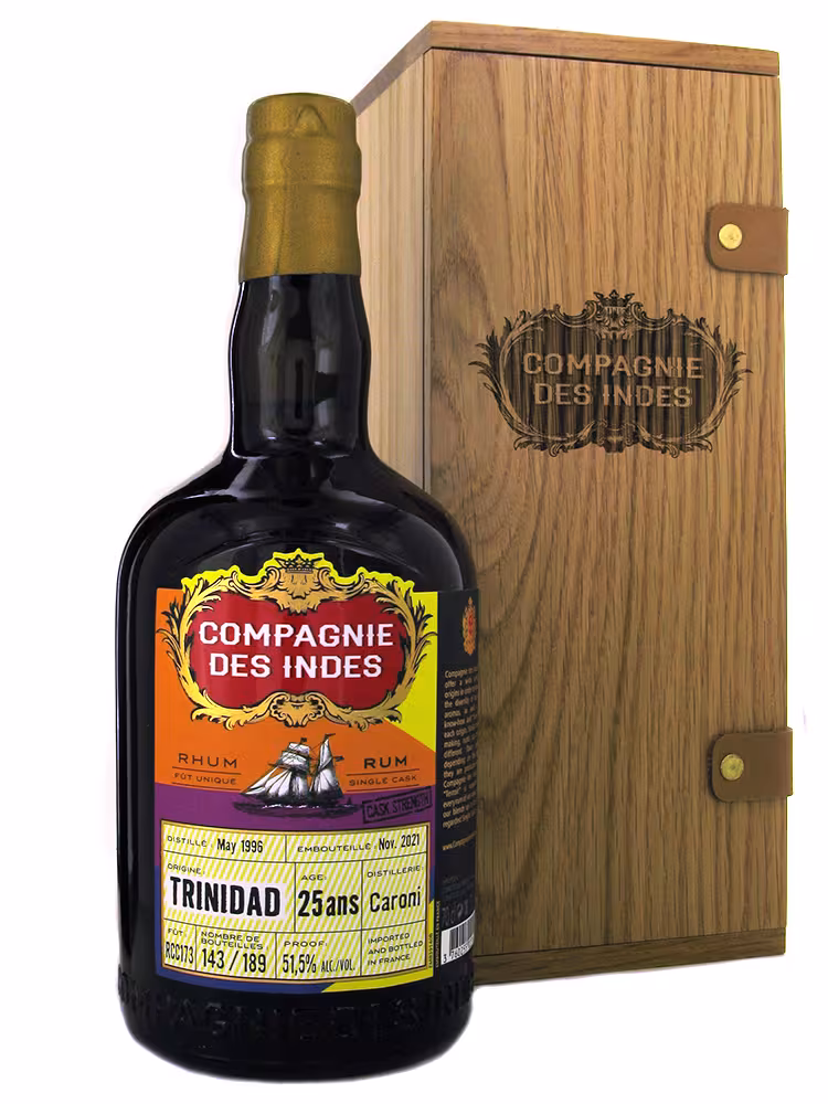 Caroni 1996 25 Year Old Compagnie Des Indes 51.5% 70cl