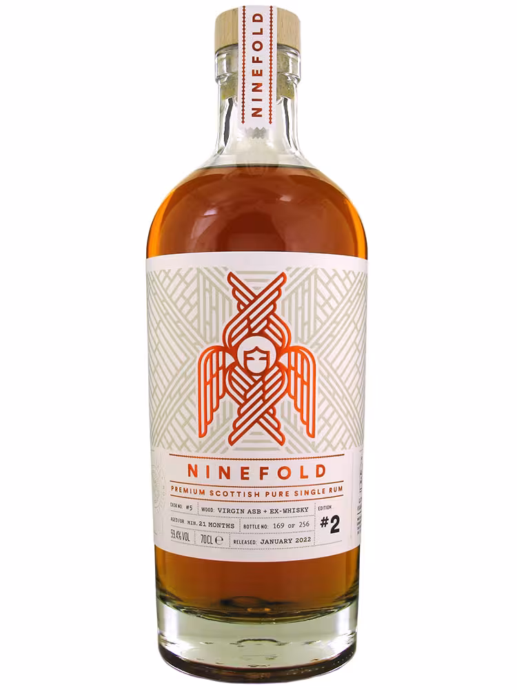 Ninefold Pure Single Rum Barrel Edition 2 59.4% 70cl