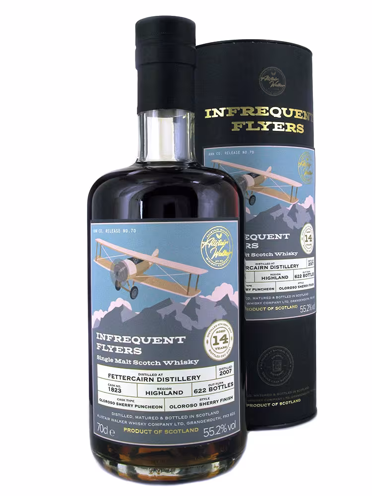 Fettercairn 2007 14 Year Old Infrequent Flyers Oloroso Finish 55.2% 70cl