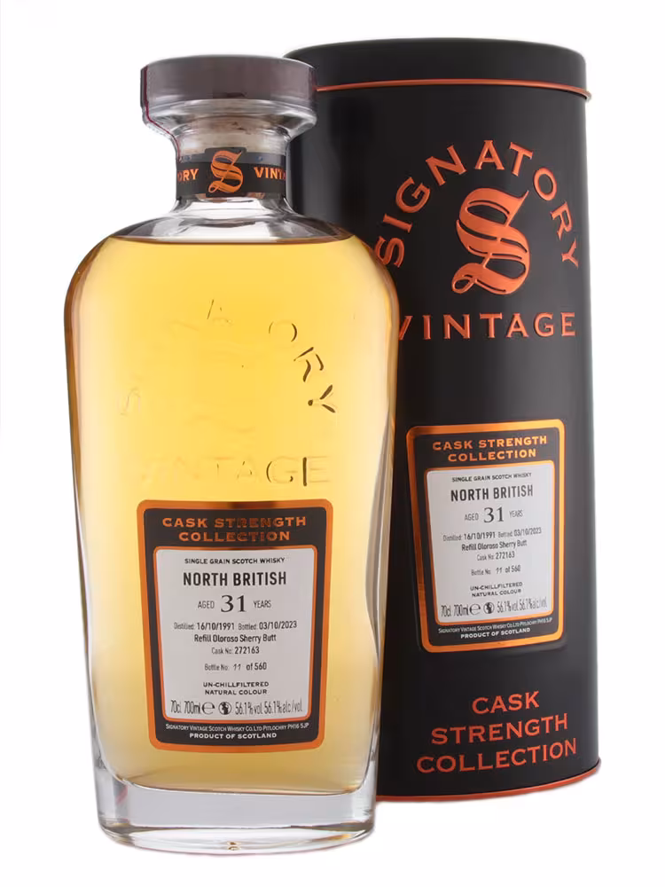North British 1991 31 Year Old Signatory CS 56.1% 70cl