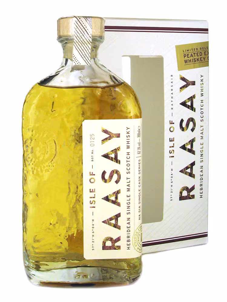 Raasay 2018 Peated Ex Rye 62.3% 70cl