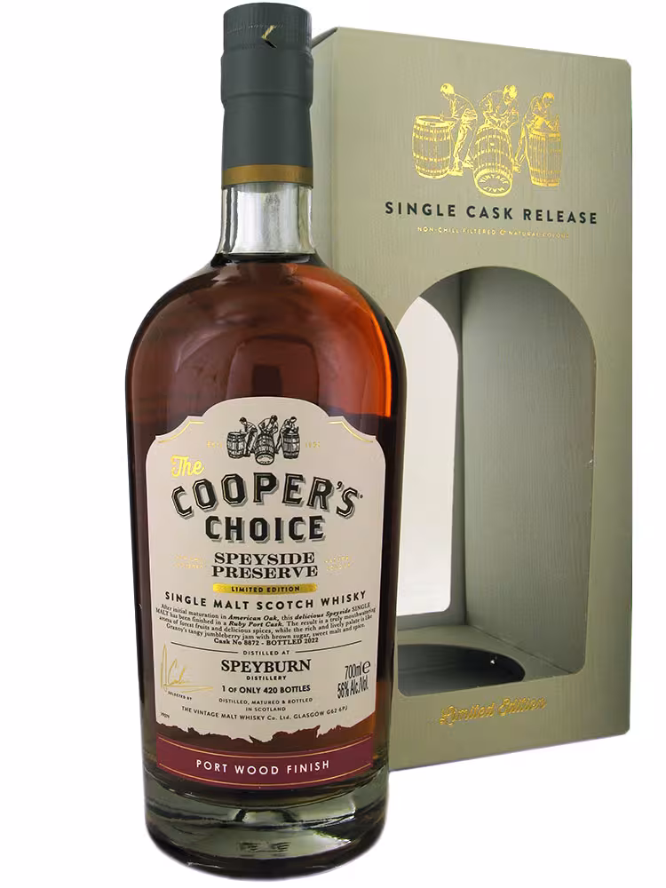 Speyburn Speyside Preserve Coopers Choice Port Finish 56% 70cl