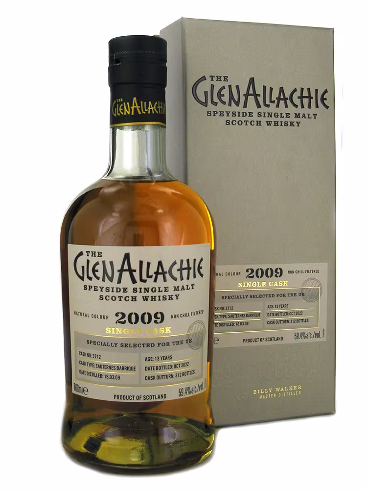 Glenallachie 2009 Sauternes Barrique #3712 59.4% 70cl