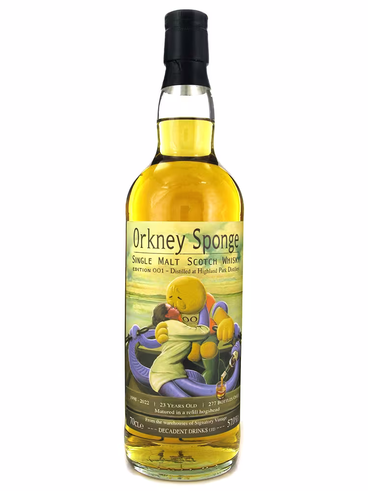 Highland Park 1998 23 Year Old Orkney Sponge No 1 57% 70cl