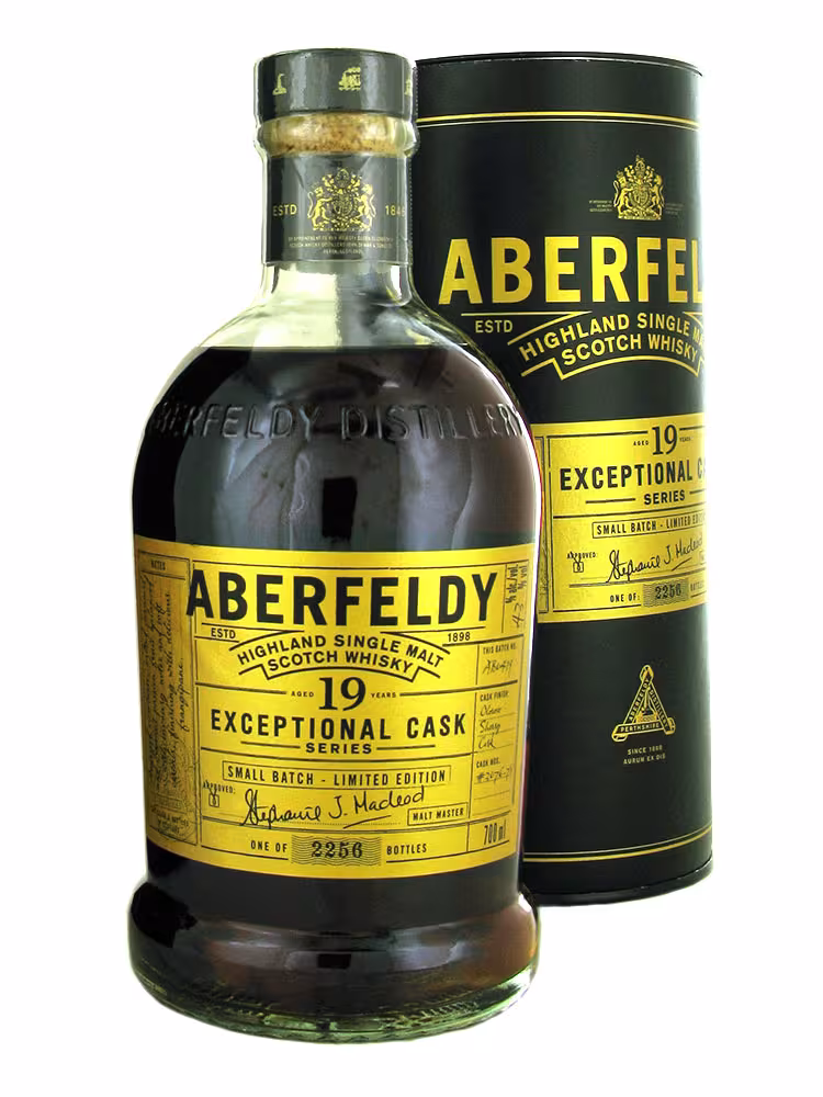 Aberfeldy 19 Year Old Exceptional Cask Sherry Finish 43% 70cl