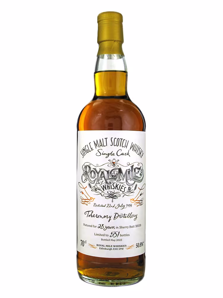 Tobermory 1994 28 Year Old RMW Cask #381018 50.8% 70cl