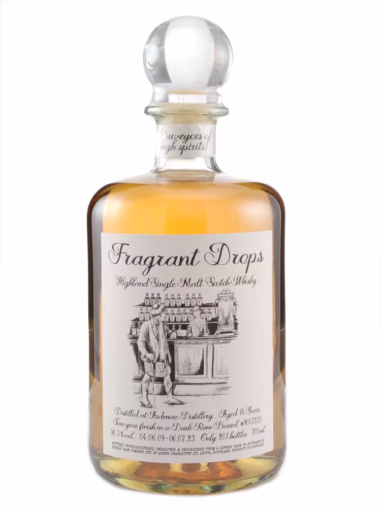 Ardmore 2009 14 Year Old Fragrant Drops Dark Rum Barrel Finish 56.5% 70cl