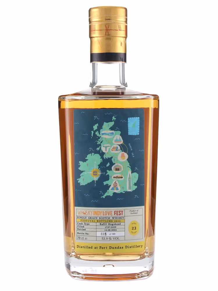 Port Dundas 23 Year Old Fib Whisky Indy Love Fest 53.9% 70cl