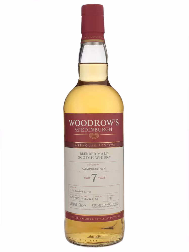 Campbeltown 2017 7 Year Old Woodrows of Edinburgh First Fill Barrel 59.1% 70cl